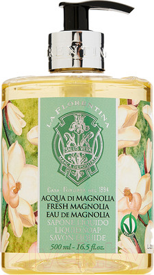 Мыло жидкое La Florentina Свежая магнолия (500мл)