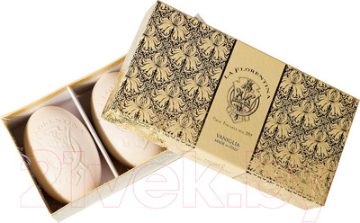 Набор мыла La Florentina Золотое кружево Ваниль (3x150г)