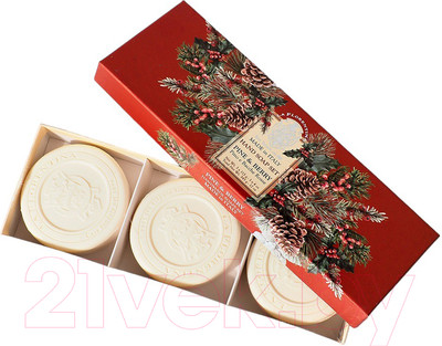 Набор мыла La Florentina Сосна и ягоды (3x115г)