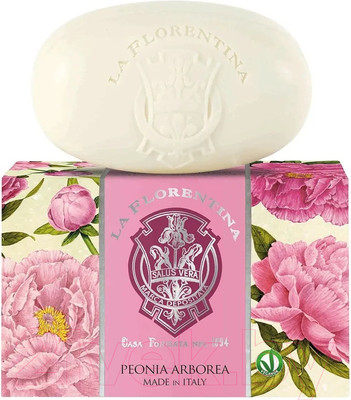 Мыло твердое La Florentina Изысканный пион (300г)