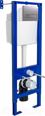 Инсталляция для унитаза Berges Atom Line 410 040344 (с кнопкой)