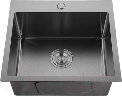 Мойка кухонная GranFest GF-5050 PVD (графит)