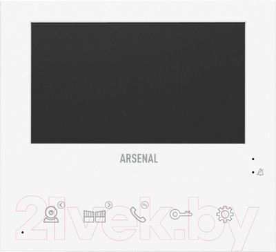 Монитор для видеодомофона Arsenal Афина Pro (белый)