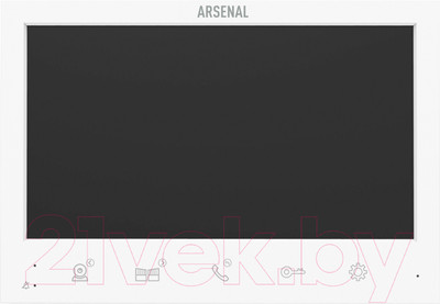 Монитор для видеодомофона Arsenal Грация Pro SD (белый)