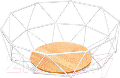 Фруктовница El Casa 240316 (белый)