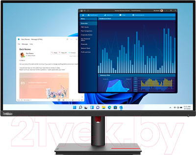 Монитор Lenovo ThinkVision T27p-30 (63A9GAT1EU)