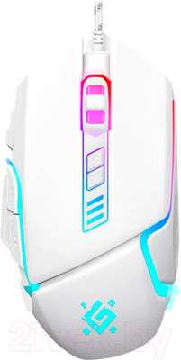 Мышь Defender Furia GM-543 Rainbow / 52544 (белый)