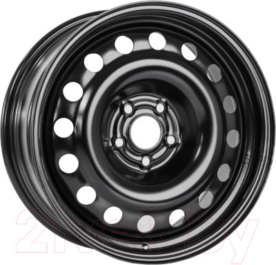 Штампованный диск Trebl X40962 17x7" 5x108мм DIA 60.1мм ET 23мм Black