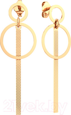 Серьги из розового золота ZORKA 390087.14K.R
