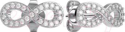 Серьги из серебра ZORKA 0310104 (с фианитами)