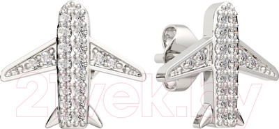 Серьги из серебра ZORKA 03101095.ZZ (с фианитами)