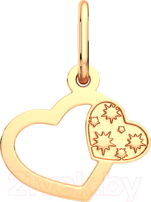 Подвеска из розового золота ZORKA 430025