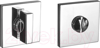 Фиксатор дверной защелки Ренц INBK 03 Slim CP (хром блестящий)