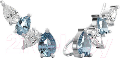 Серьги из серебра ZORKA 0310248.BZ (с фианитами)