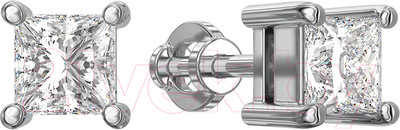 Серьги из серебра ZORKA 0310275 (с фианитами)