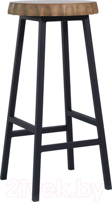 Табурет барный Stal-Massiv Smbeer 65 (дуб натуральный/черный)