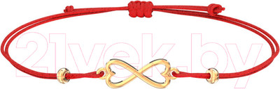 Браслет из розового золота ZORKA 660015.14K.R.02 (18см)