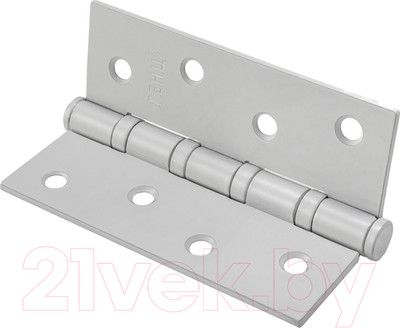 Комплект петель дверных Ренц IN100-4BB FH (2шт, серый)