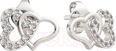 Серьги из серебра ZORKA 0310722.ZZ (с фианитами)