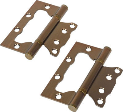 Комплект петель дверных Ренц IN100-2S FH CF без ВР (2шт, кофе)