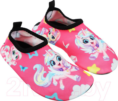 Тапки для плавания детские На волне Пони / 9170807 (р-р 28-29)