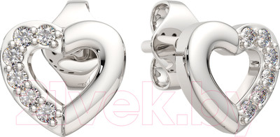 Серьги из серебра ZORKA 0310798.ZZ (с фианитами)