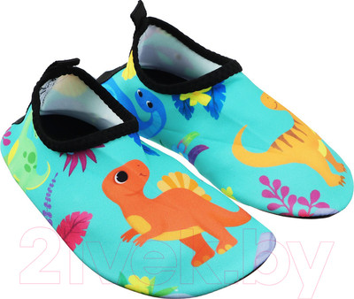 Тапки для плавания детские На волне Динозаврики / 9170788 (р-р 26-27)