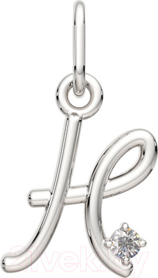 Подвеска из серебра ZORKA 0440019/Н (с фианитами)