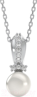 Подвеска из серебра ZORKA 0440154 (с жемчугом)