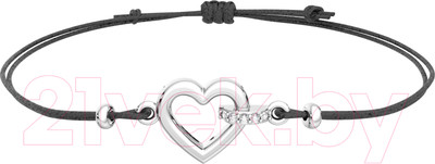 Браслет из серебра ZORKA 0670030.01 (18см, с фианитами)