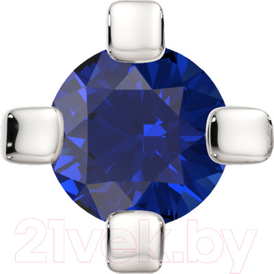Моносерьга из белого золота ZORKA 3P1001.14K.W (с сапфирами)