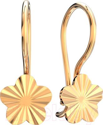 Серьги из розового золота ZORKA 3900124.14K.R.ZZ