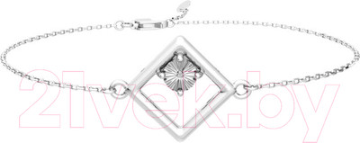 Браслет из серебра ZORKA 06D0001 (18см, с бриллиантом)