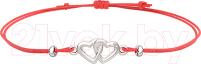 Браслет из серебра ZORKA 06D0006.02.ZZ (18см, с бриллиантом)