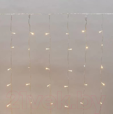 Световой занавес Neon-Night Дождь 235-556 (2x3м, теплый белый)