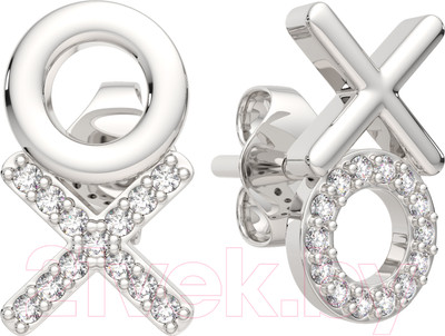 Серьги из серебра ZORKA 0310560 (с фианитами)