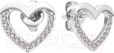 Серьги из серебра ZORKA 0310507 (с фианитами)