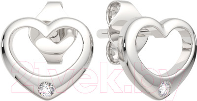 Серьги из серебра ZORKA 0310506 (с фианитами)