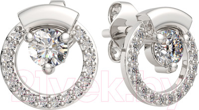 Серьги из серебра ZORKA 0310632 (с фианитами)