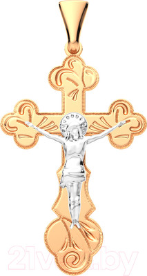 Крестик из розового золота ZORKA 410015.1.14K.B.REL