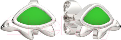 Серьги из серебра ZORKA 0300472