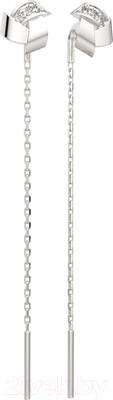 Серьги из серебра ZORKA 0310562 (с фианитами)