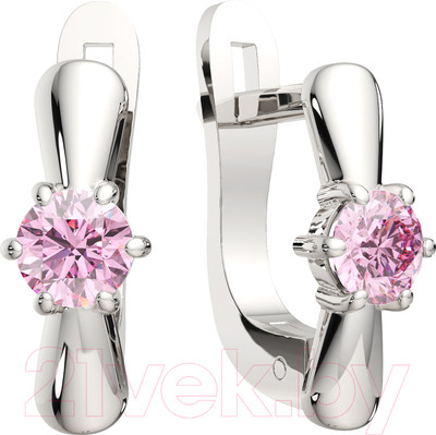 Серьги из серебра ZORKA 0310064/р (с фианитами)