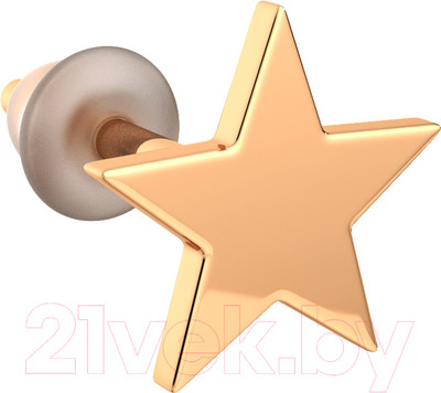 Моносерьга из розового золота ZORKA 300141S.14K.R