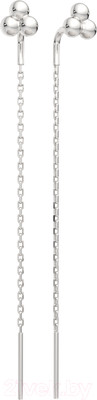 Серьги из серебра ZORKA 0300125