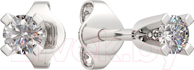 Серьги из серебра ZORKA 0310002 (с фианитами)