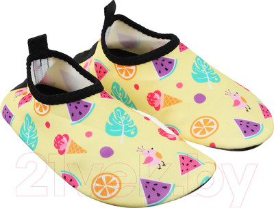 Тапки для плавания детские На волне Тропики / 9170794 (р-р 26-27)