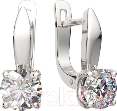 Серьги из серебра ZORKA 0310031 (с фианитами)