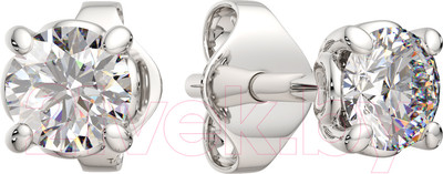 Серьги из серебра ZORKA 03101188 (с фианитами)