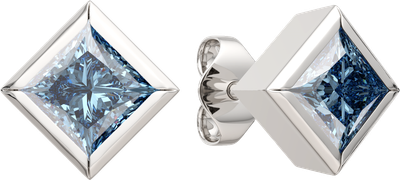 Серьги из серебра ZORKA 0310332 (с наноситаллом)